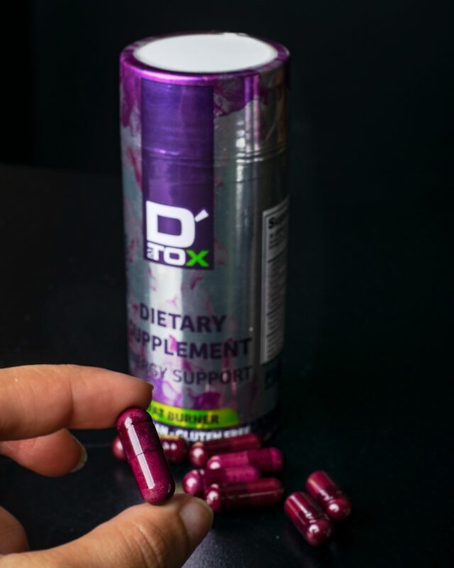 D2TOX Combo: Fat Burner Capsules + Detox Drainer Flower Essence