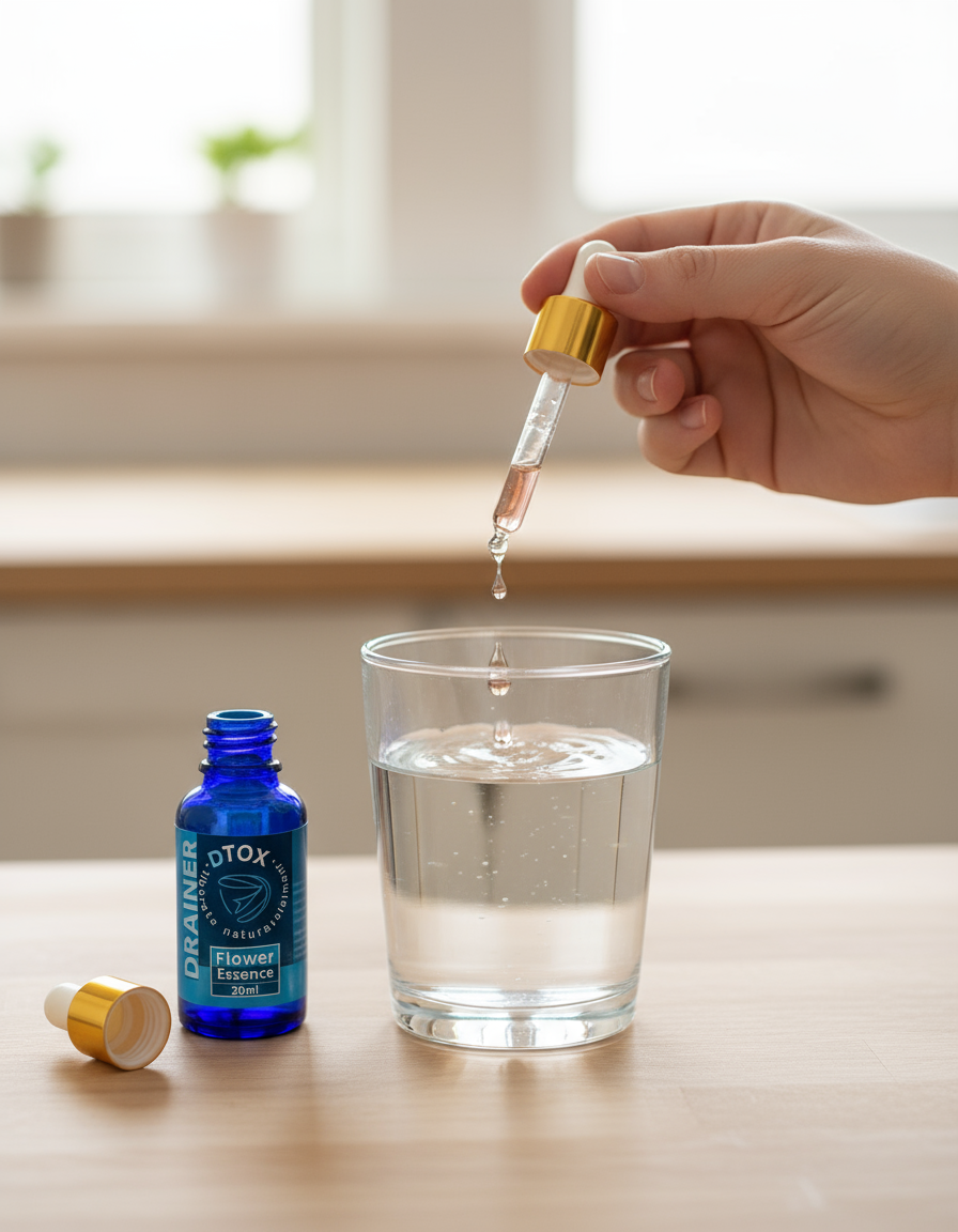 D2TOX Natural Drainer – Flower Essence Detox